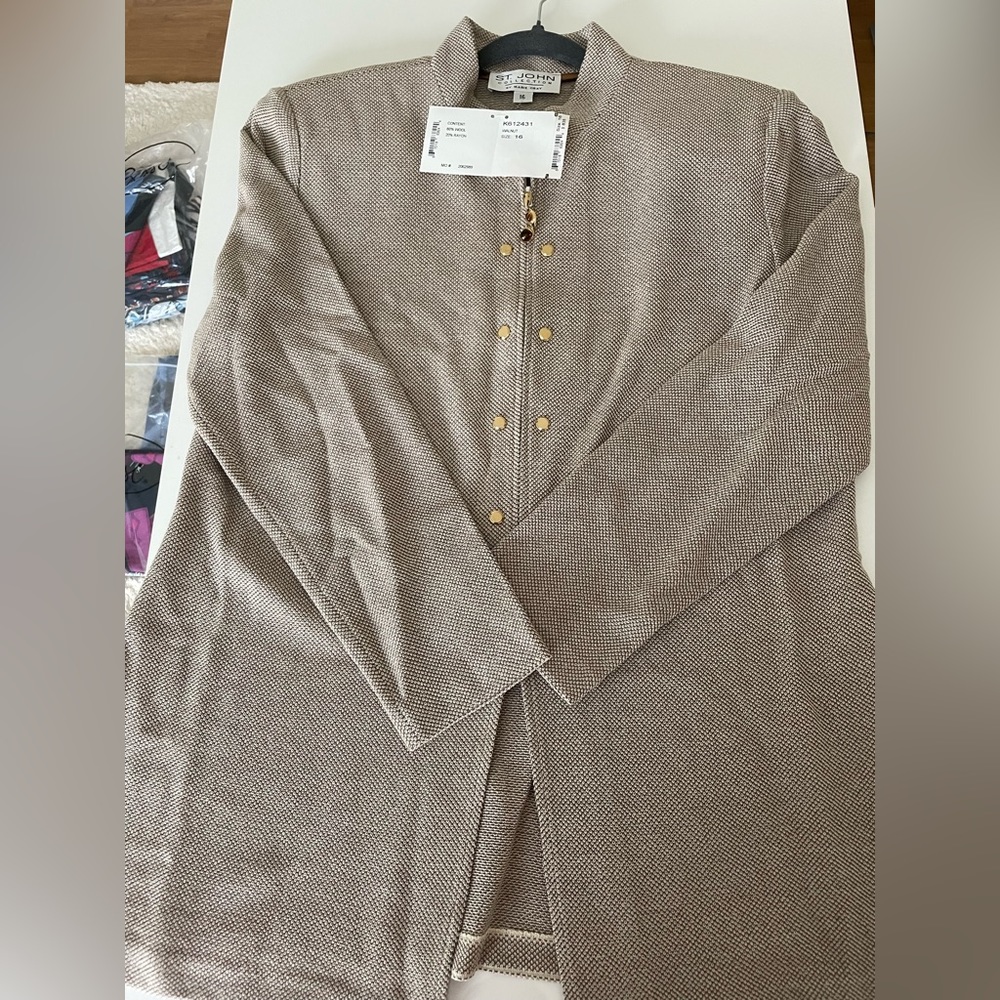 St. John collection wool jacket